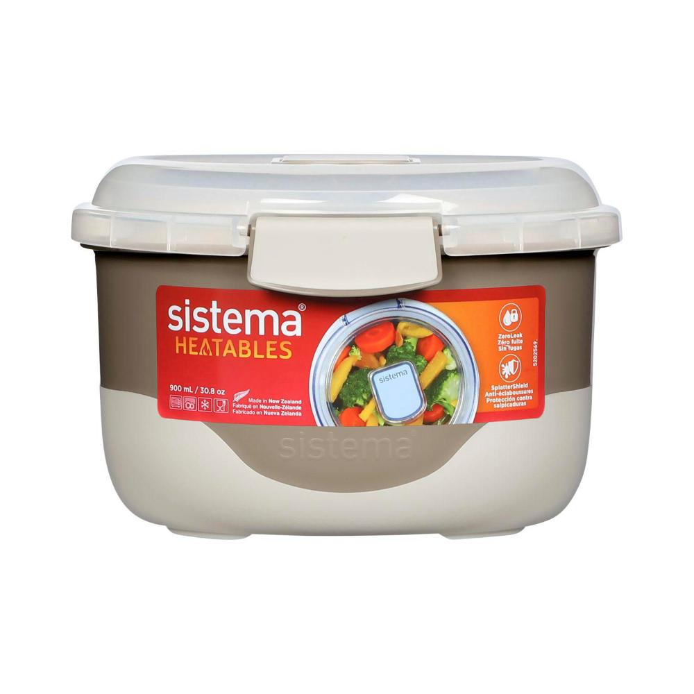 Sistema Heatables Round Bowl Container 900ml - 1 Each