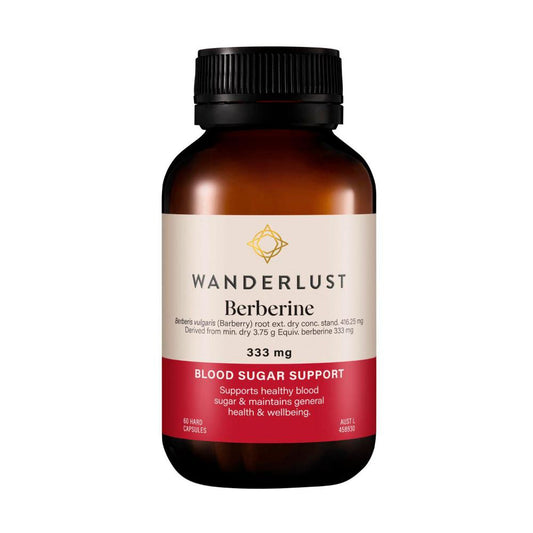 Wanderlust Berberine 333mg - 60 Pack