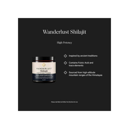 Wanderlust Powder Shilajit - 50g