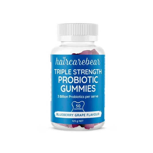 Haircarebear Triple Strength Probiotic Gummies - 50 Pack