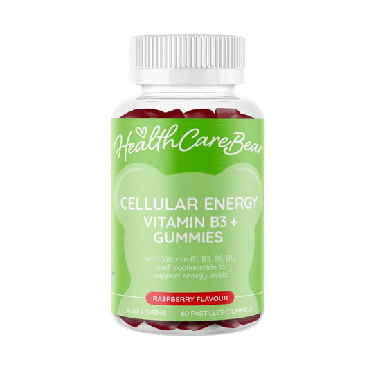 Healthcarebear Cellular Energy Vitamin B3 + Gummies - 60 Pack