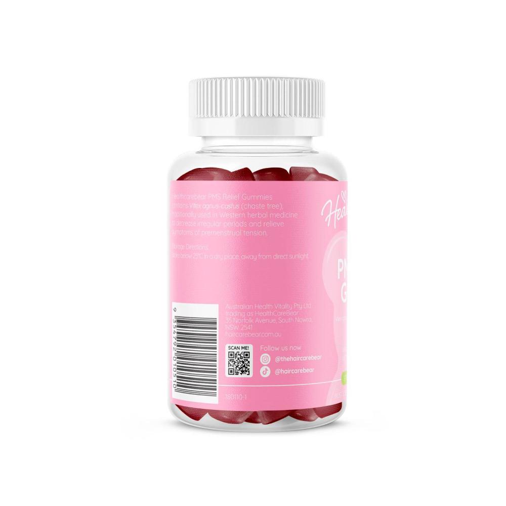Healthcarebear Pms Relief Gummies - 60 Pack