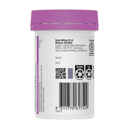 Swisse Ultiboost Magnesium Glycinate + Ashwagandha - 60 Pack