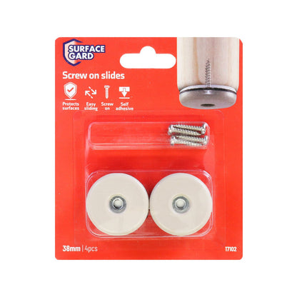 Surface Gard Slide Glide - 38mm - 4 Pack