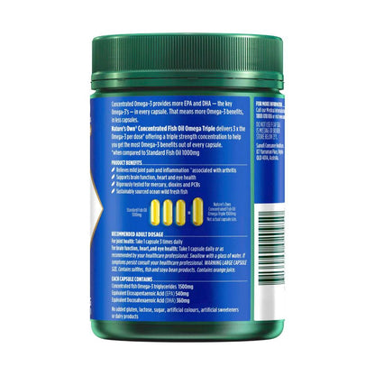Natures Own Omega Triple Strength - 180 Pack