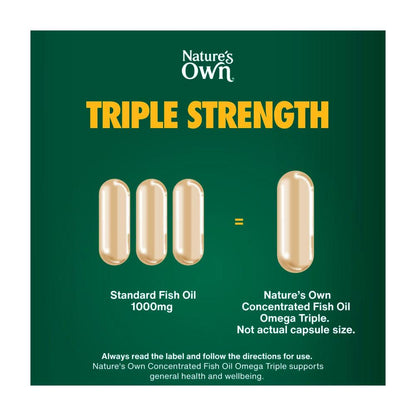 Natures Own Omega Triple Strength - 180 Pack