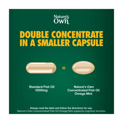 Natures Own Omega Double Strength Minis - 250 Pack