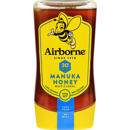 Airborne Manuka Honey Upside Down Mgo 30+ 500g