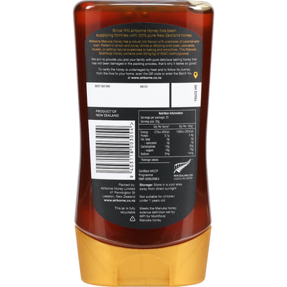 Airborne Manuka Honey Upside Down Mgo 30+ 500g