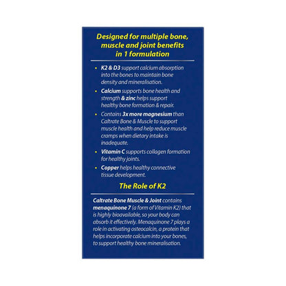 Caltrate Bone Muscle & Joint - 60 Pack