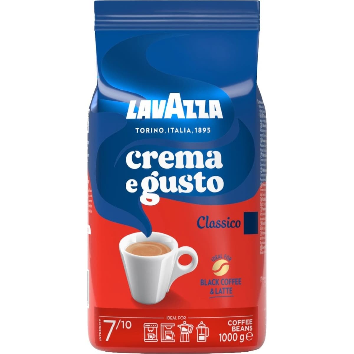 Lavazza Crema E Gusto Classico Coffee Beans 1kg