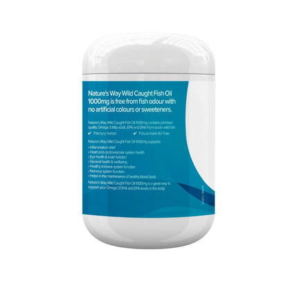 Nature's Way Wild Caught Fish Oil 1000mg - 400 Pack