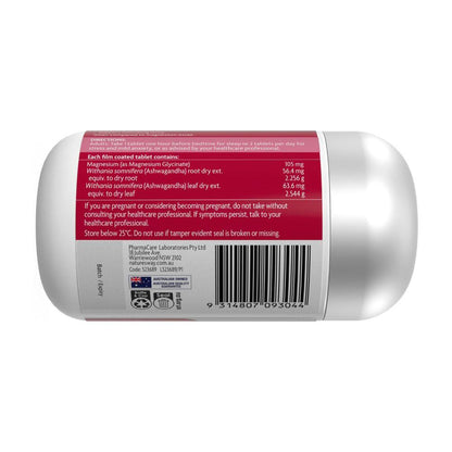 Nature's Way Magnesium + Ashwagandha Tabs - 50 Pack