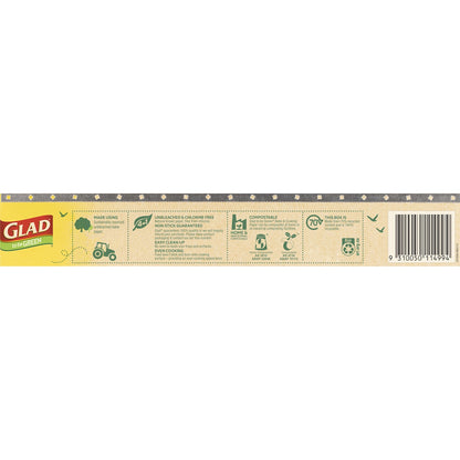 Glad To Be Green Compostable Brown Bake & Cooking Paper 25m