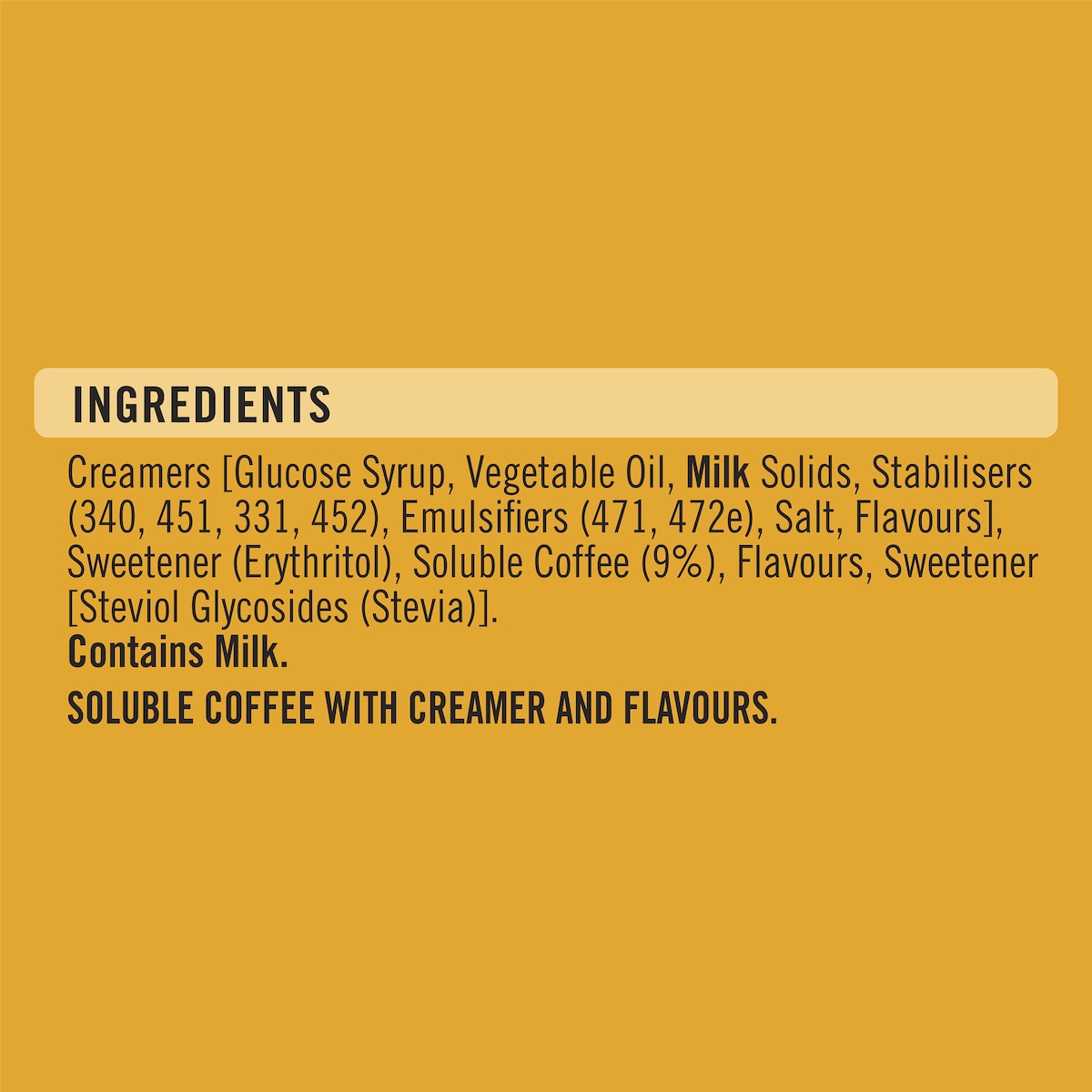 Nescafe 98% Sugar Free Caramel Latte Coffee Sachets 26 Pack