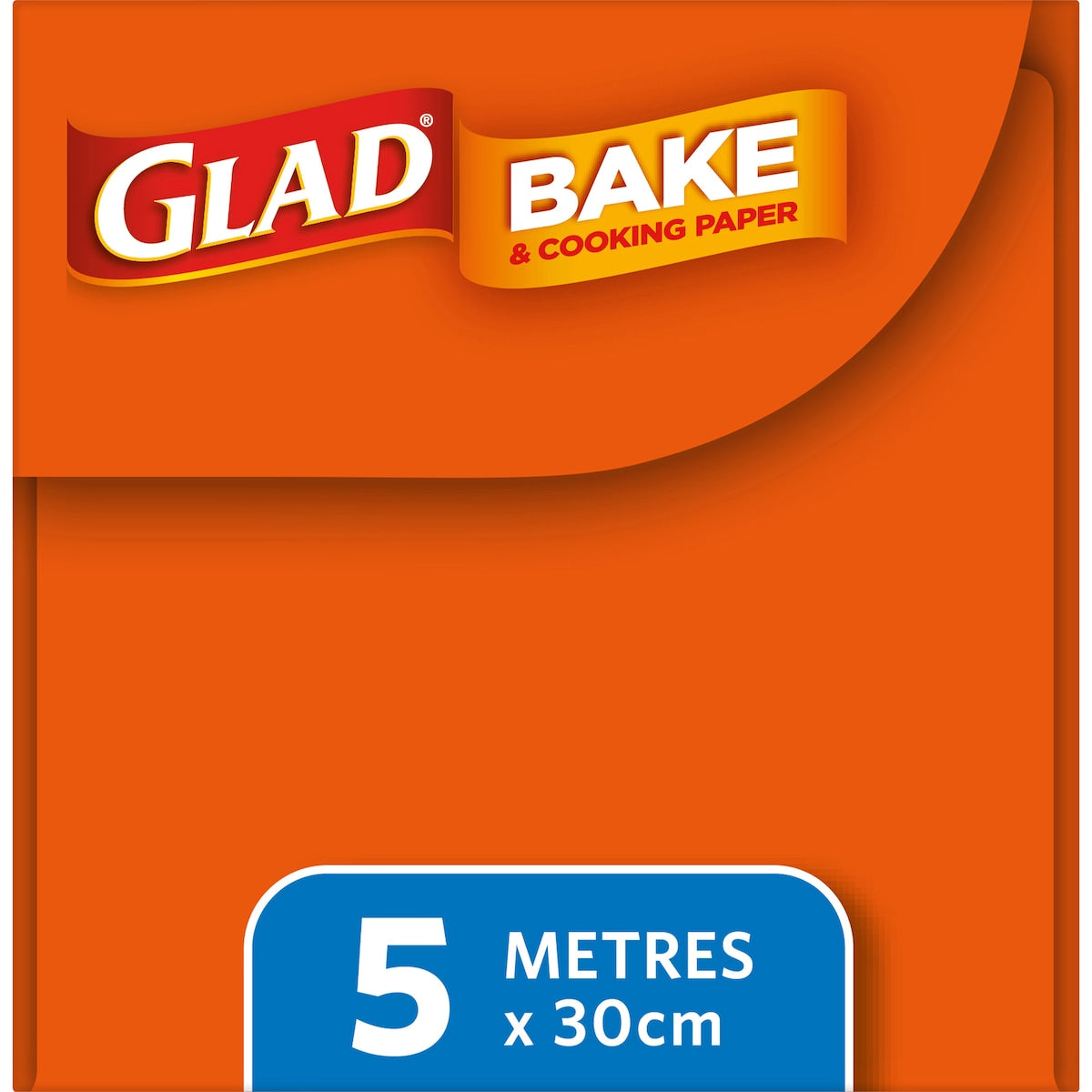 Glad Bake & Cooking Paper 5m Each