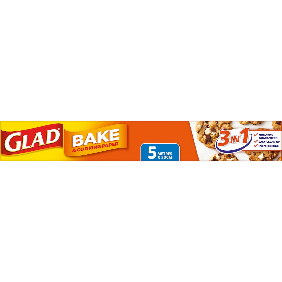Glad Bake & Cooking Paper 5m Each