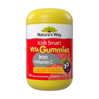 Nature's Way Kids Smart Vita Gummies Iron + Vitamin C - 120 Pack