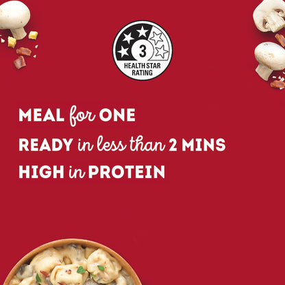 Heinz Tortellini Three Cheese Pasta With Creamy Mushroom & Bacon 350g