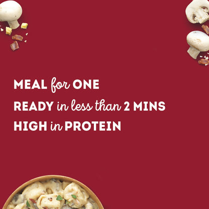 Heinz Tortellini Three Cheese Pasta With Creamy Mushroom & Bacon 350g