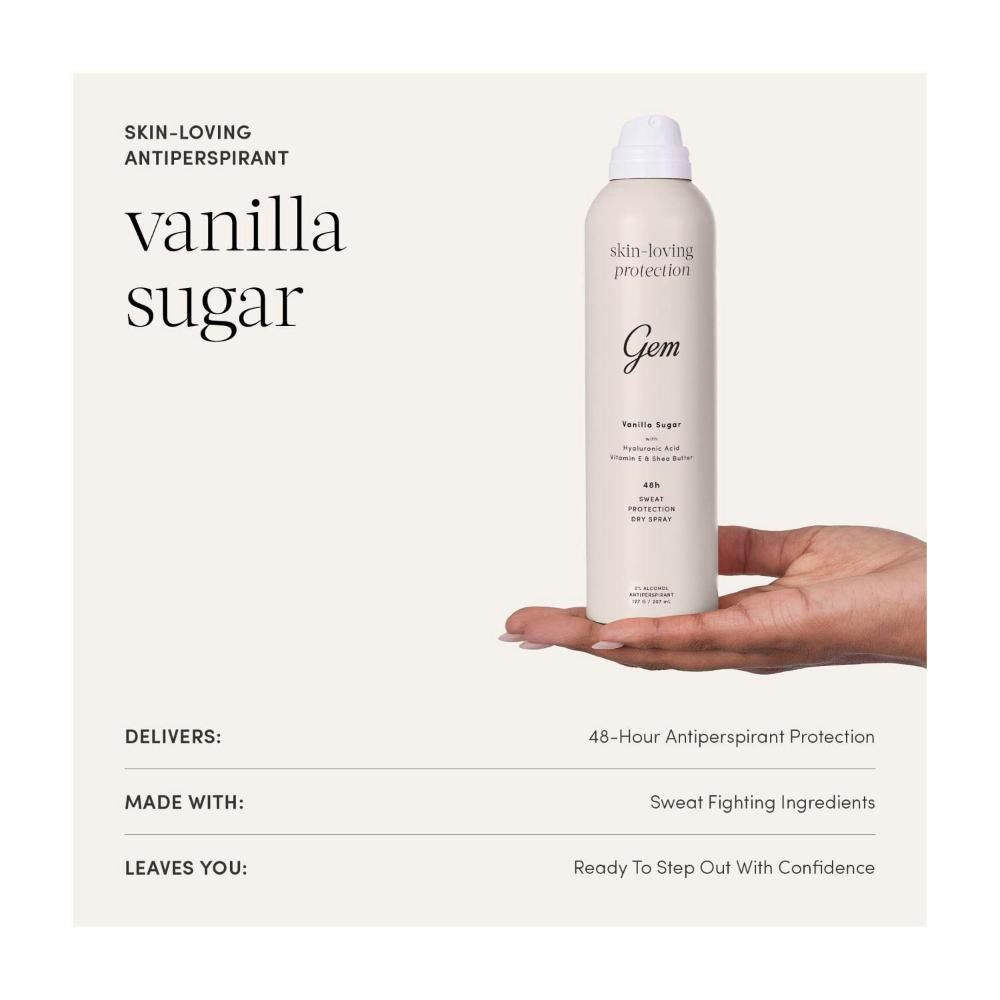 Gem Skin Loving Deodorant Vanilla Sugar 127g - 207mL