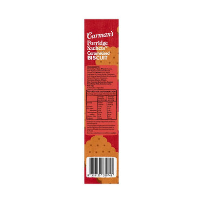 Carman's Protein Porridge Sachets Caramelised Biscuit - 300g