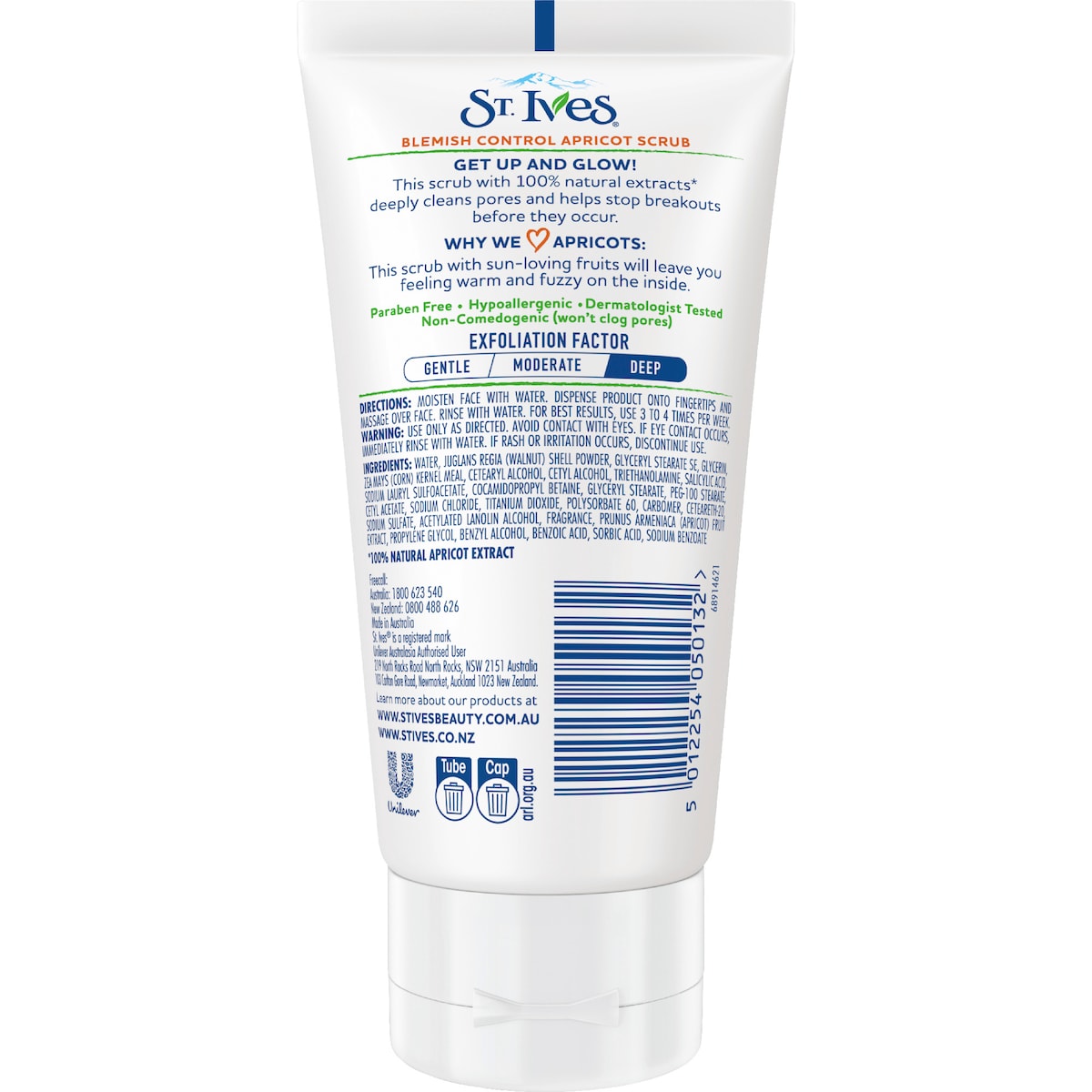 St. Ives Apricot Facial Scrub Blemish Control 150ml