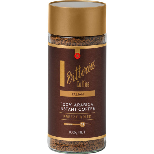 Vittoria Freeze Dried Instant Coffee Italian 100g