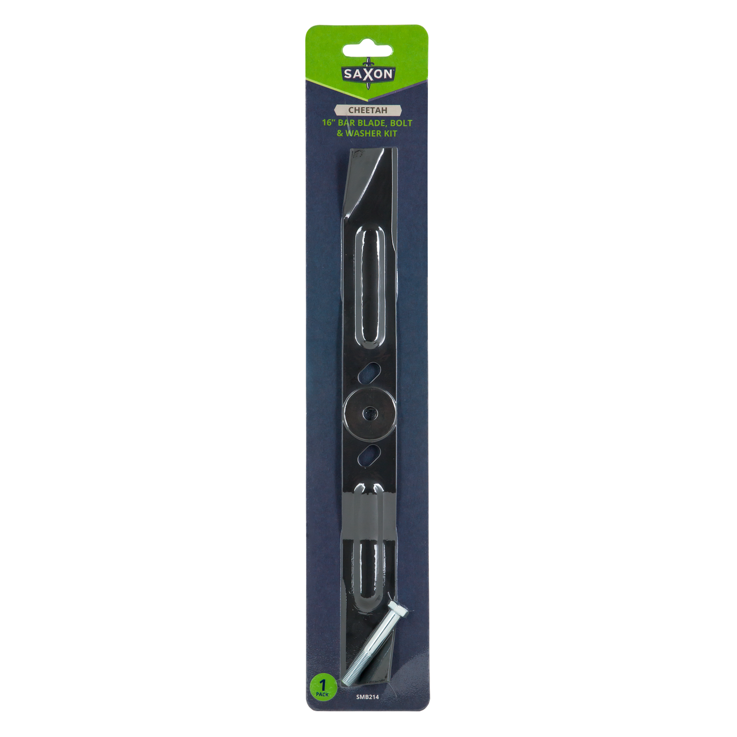 Saxon Cheetah Mower 16" Bar Blade - Bolt and Washer Kit - SMB214 - 2 Pack