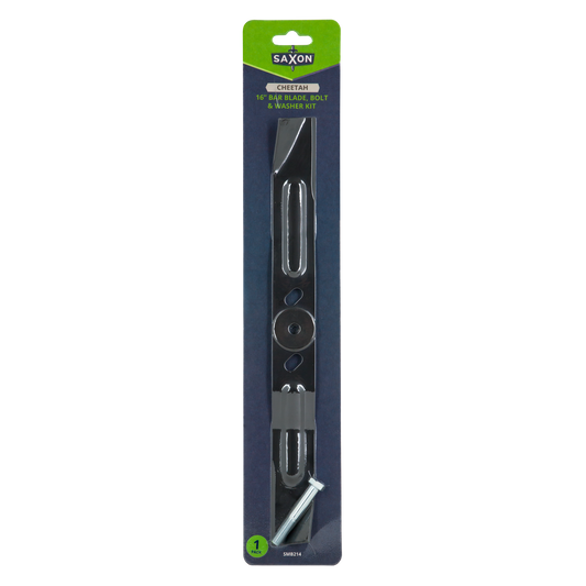 Saxon Cheetah Mower 16" Bar Blade - Bolt and Washer Kit - SMB214 - 2 Pack