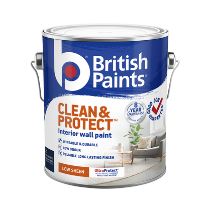 British Paints Extra Deep Low Sheen Interior Paint - 2L