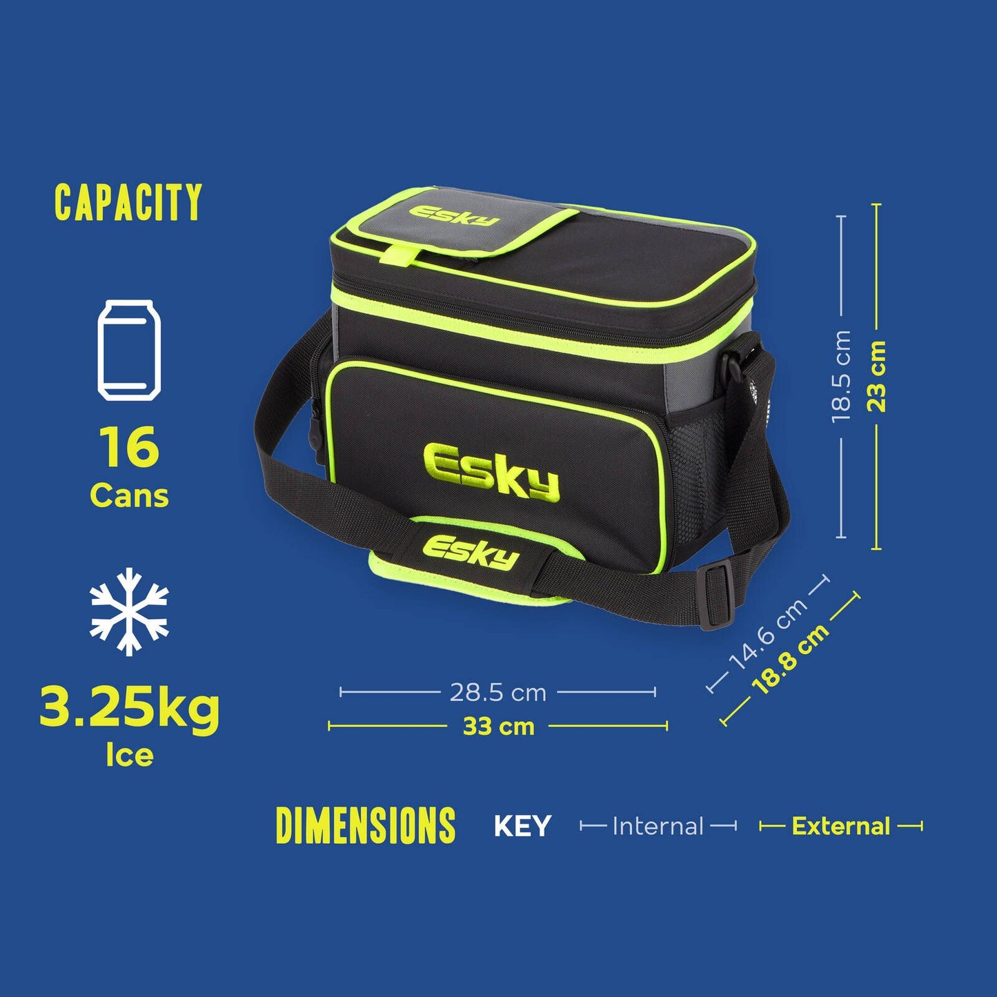 Esky 16 Can Hybrid Cooler