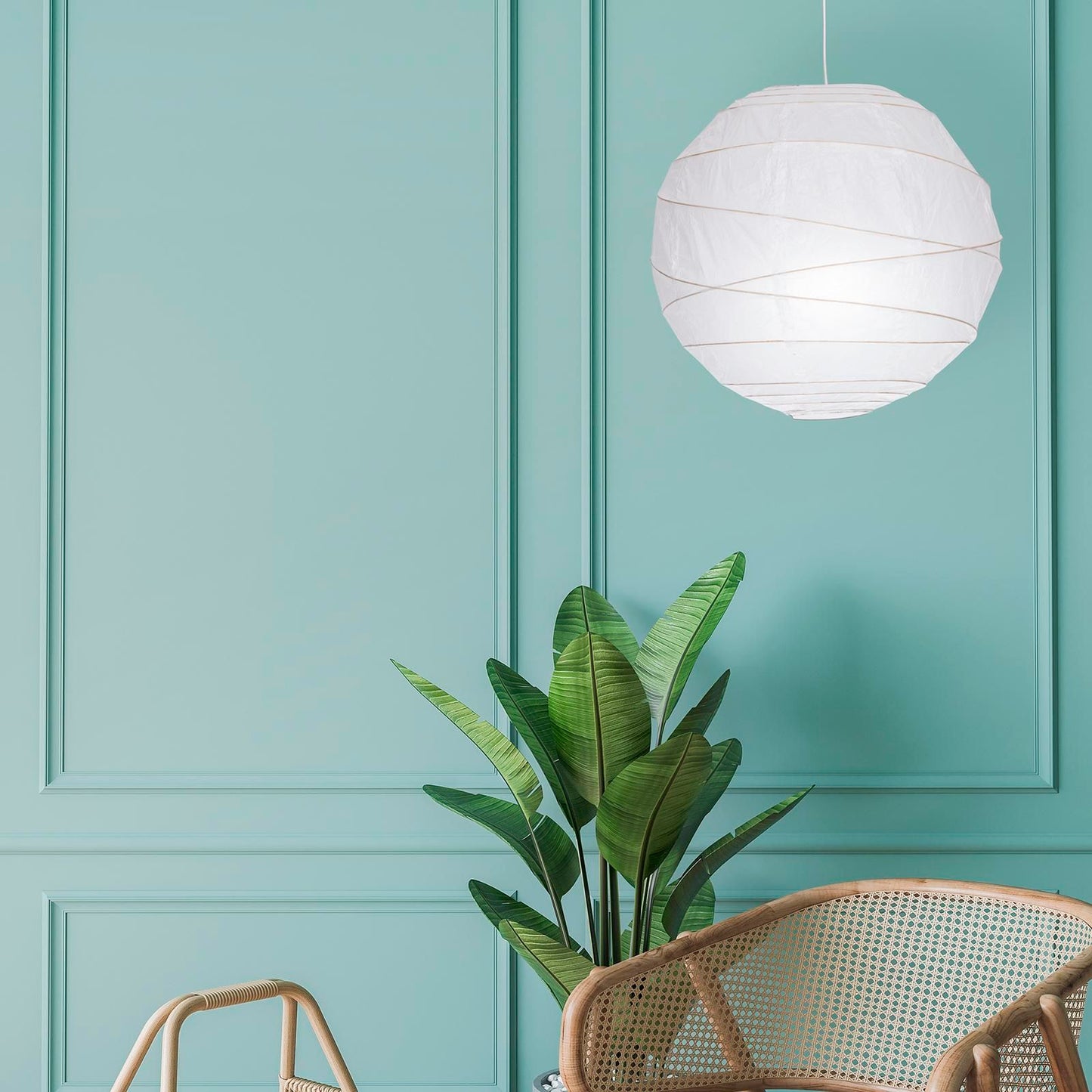 Palla White Paper Shade - 40cm