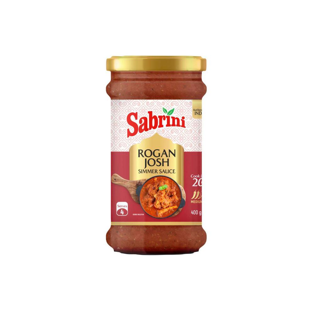 Sabrini Rogan Josh Simmer Sauce - 400 GRAM