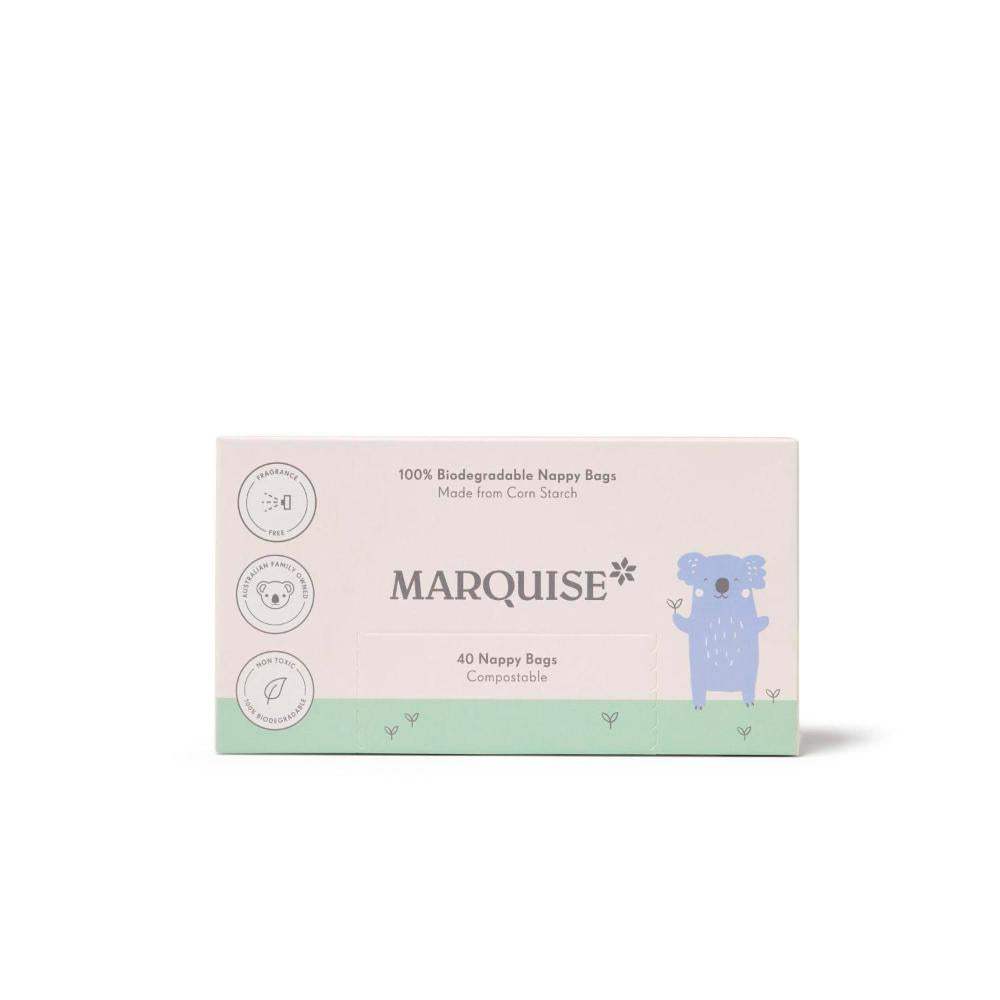 Marquise Eco Nappy Bags - 40 Pack