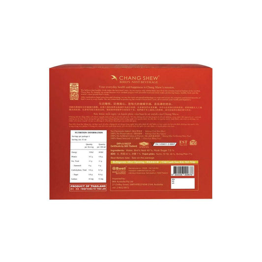 Bwell Chang Shew Bird's Nest Beverage 6 Pack - 450mL