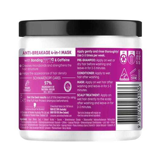 Schwarzkopf Extra Care Full Hair Protect Anti-breakage Mask - 240mL