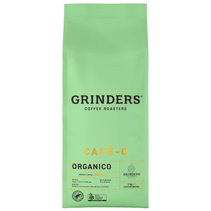Grinders Café-q Organico Coffee Beans 1kg