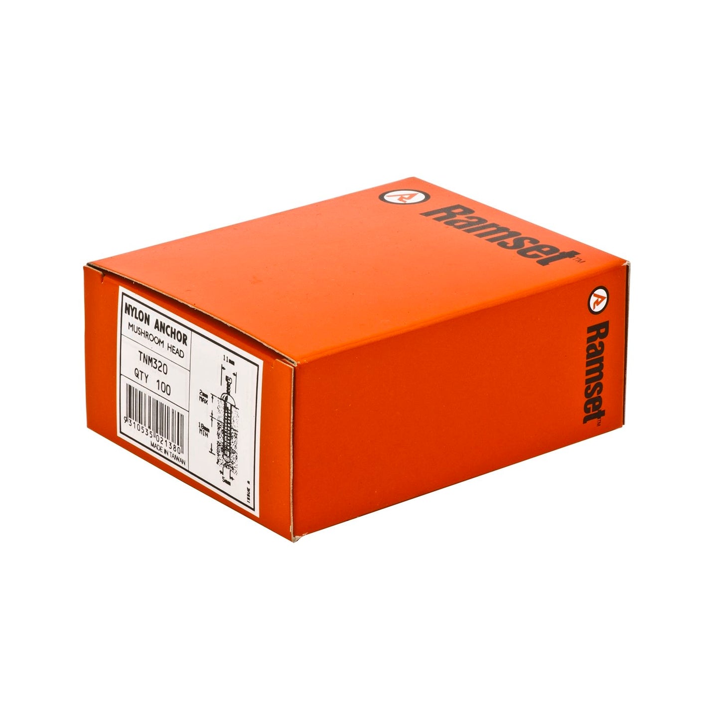 Ramset Nylon Anchor - 5 x 20mm - 100 Pack