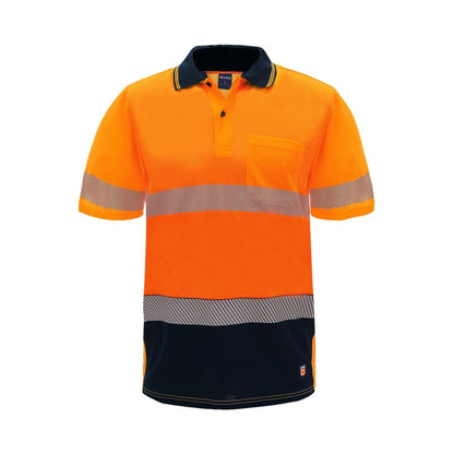 Citeco Orange Hi Vis Short Sleeve Polo - 2XL