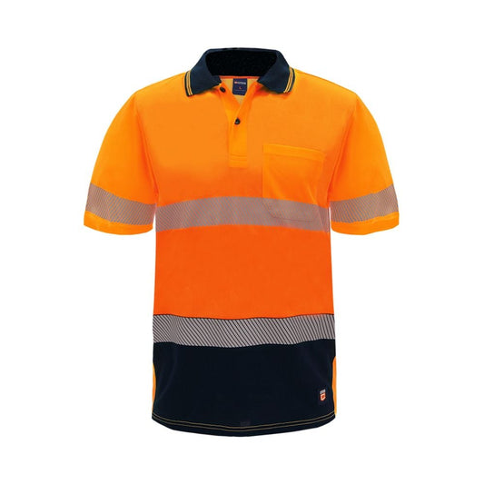 Citeco Orange Hi Vis Short Sleeve Polo - 2XL