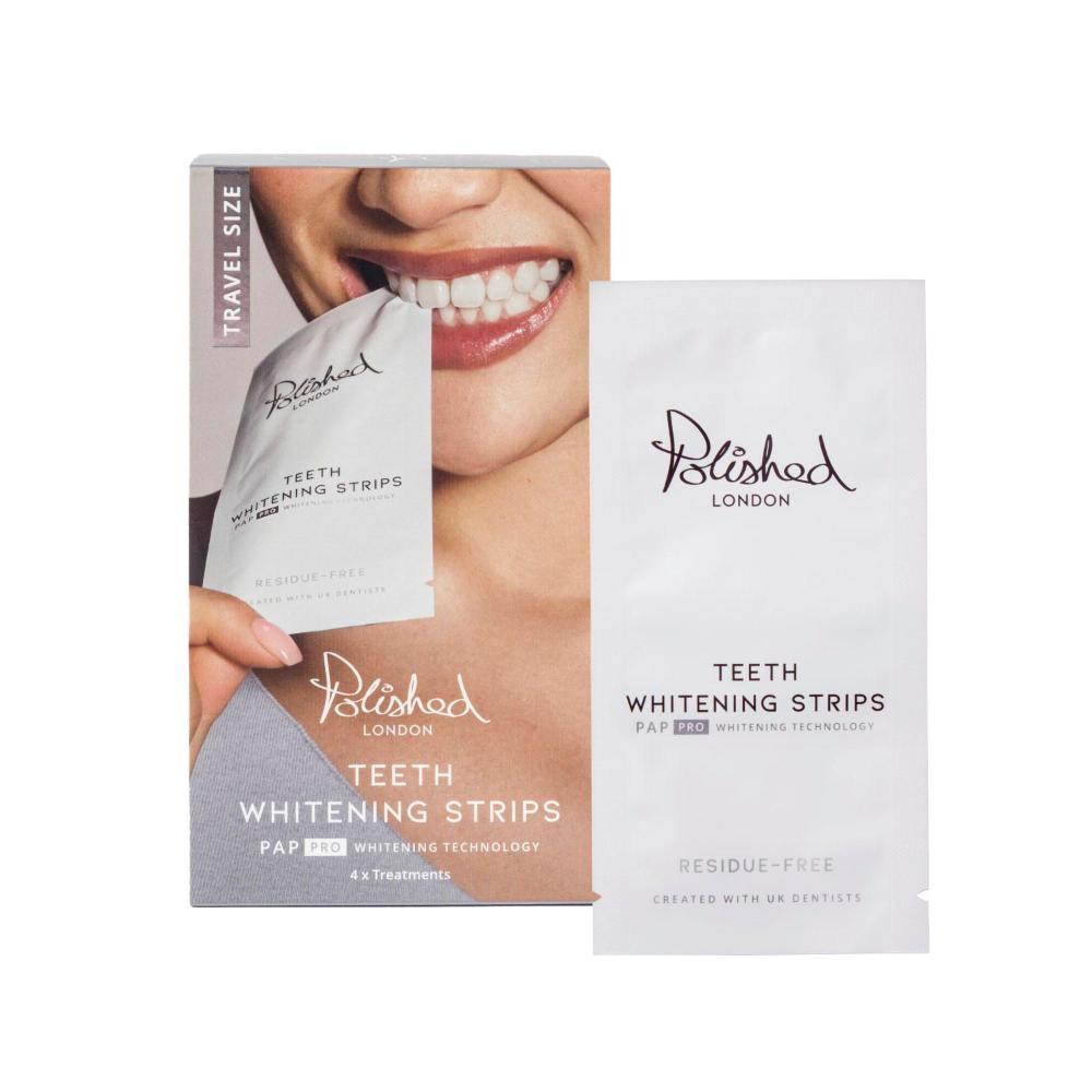 Polished London Teeth Whitening Strips - 4 Pack