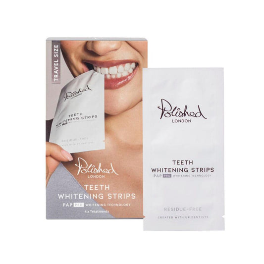 Polished London Teeth Whitening Strips - 4 Pack