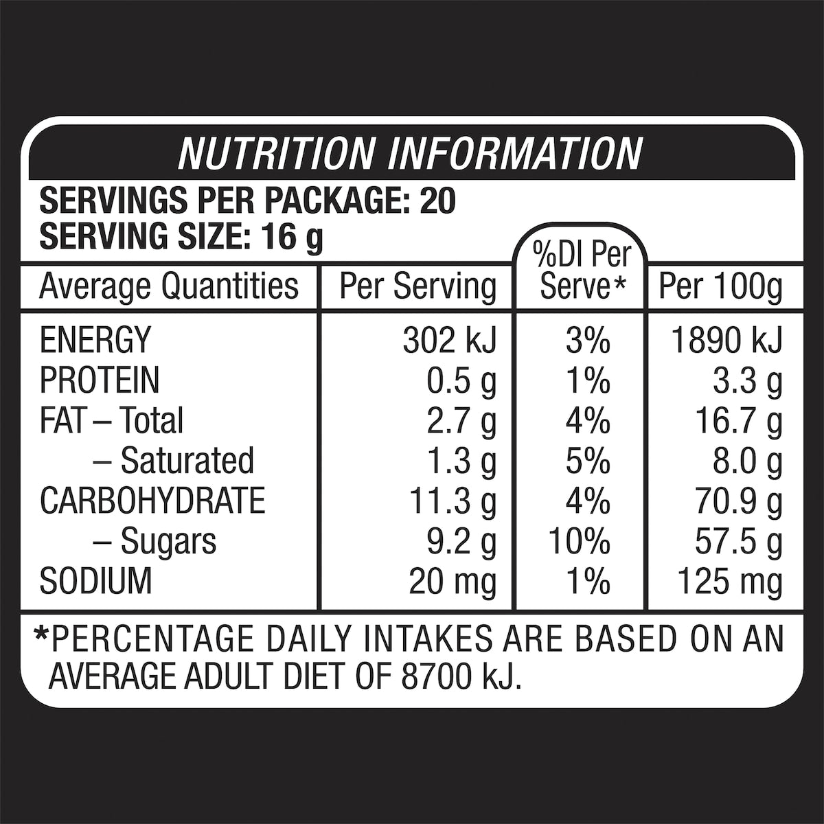 Mars Milk Chocolate Bar Party Share Bag 20 Pieces 320g