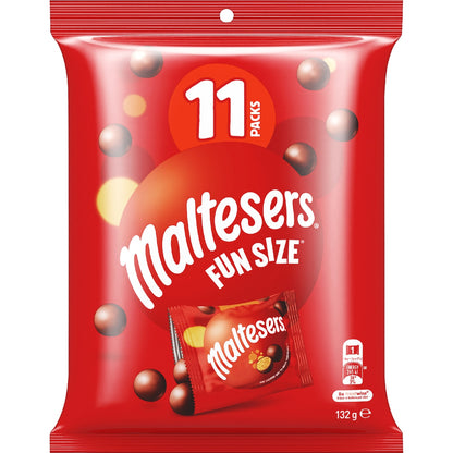 Maltesers Milk Chocolate Party Share Bag 11 Pieces 132g