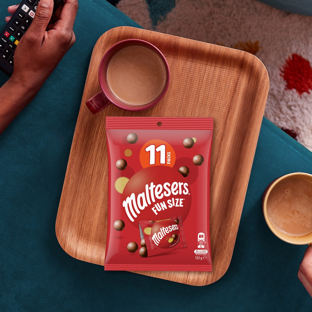 Maltesers Milk Chocolate Party Share Bag 11 Pieces 132g