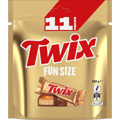 Twix Milk Chocolate Party Share Bag 11 Pieces 159g