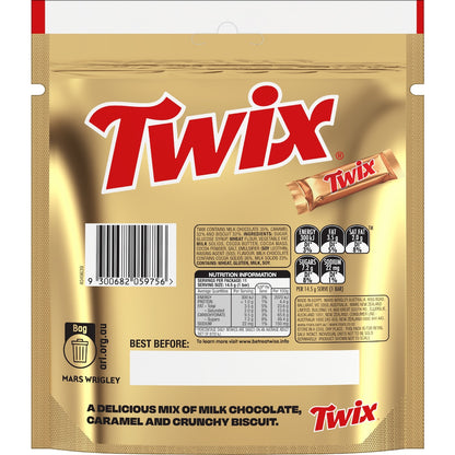 Twix Milk Chocolate Party Share Bag 11 Pieces 159g