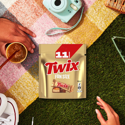 Twix Milk Chocolate Party Share Bag 11 Pieces 159g