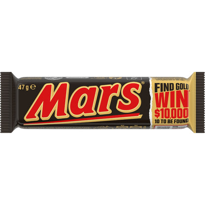 Mars Chocolate Bar With Nougat & Caramel 47g